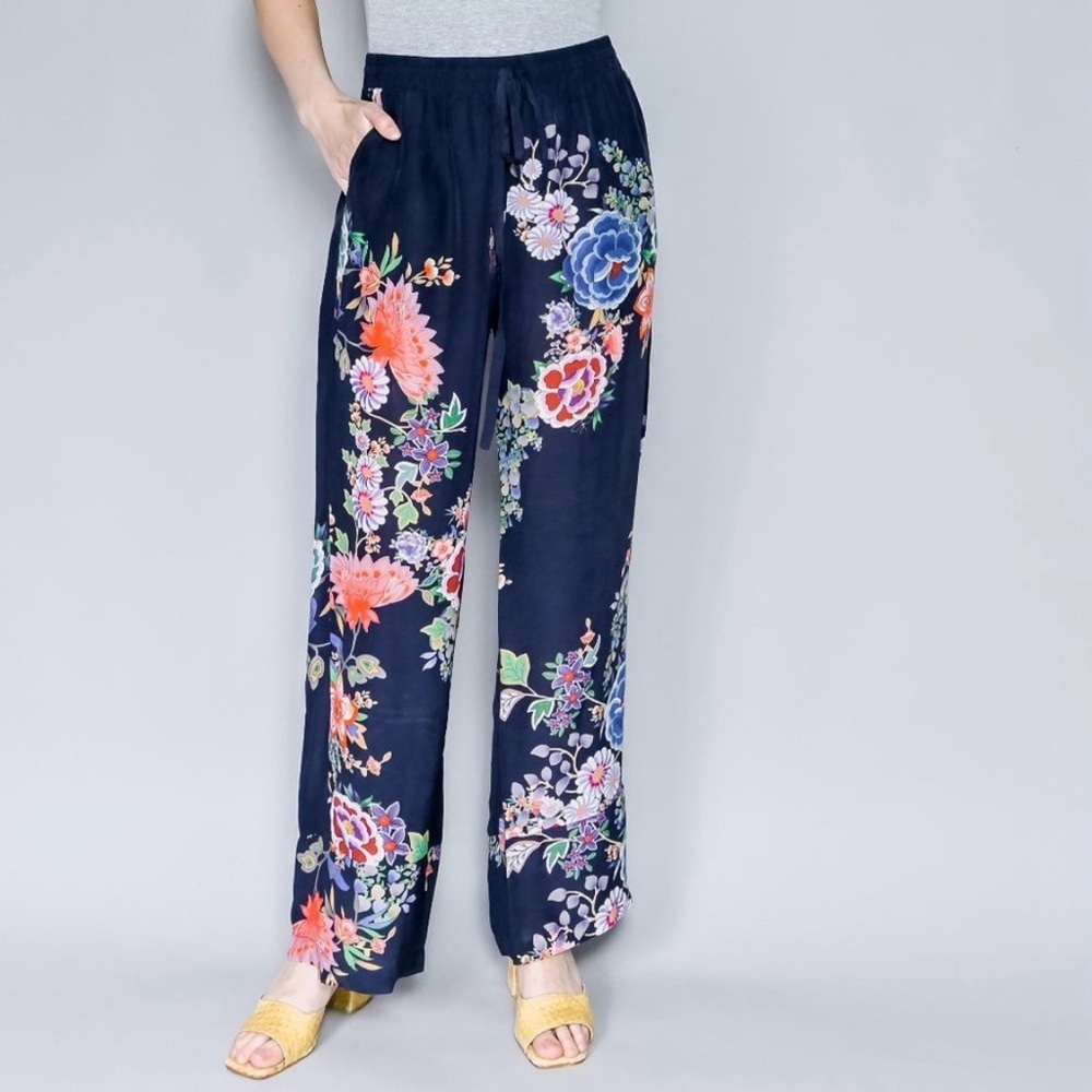 Johnny Was Floral Pants